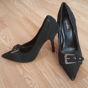 Paprika Black High Heels